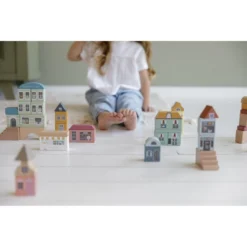 Little Dutch Railway Train Extension - City Building Blocks -Kids Toy Shop 0010405 little dutch railway extension city building blocks pure 2 1000
