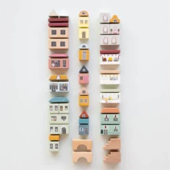 Little Dutch Railway Train Extension - City Building Blocks -Kids Toy Shop 0013492 little dutch railway extension city building blocks pure 5 1000