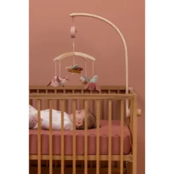 Little Dutch Wooden Music Mobile - Flowers & Butterflies -Kids Toy Shop 0014093 little dutch wooden music mobile flowers butterflies flowers butterflies 3 1000