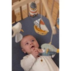 Little Dutch Wooden Music Mobile - Sailors Bay -Kids Toy Shop 0014147 little dutch wooden music mobile sailors bay sailors bay 2 1000