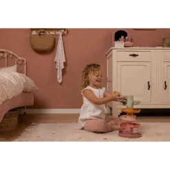 Little Dutch Spiral Tower - Pink -Kids Toy Shop 0014260 little dutch spiral tower pink 2 1000