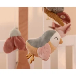 Little Dutch Wooden Music Mobile - Flowers & Butterflies -Kids Toy Shop 0016640 little dutch wooden music mobile flowers butterflies flowers butterflies 3 1000