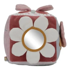 Little Dutch Soft Activity Cube - Butterflies & Flowers -Kids Toy Shop 0016909 little dutch activity cube flowers butterflies flowers butterflies 11 1000