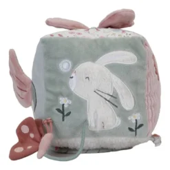 Little Dutch Soft Activity Cube - Butterflies & Flowers -Kids Toy Shop 0016915 little dutch activity cube flowers butterflies flowers butterflies 8 1000