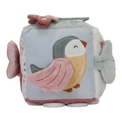 Little Dutch Soft Activity Cube - Butterflies & Flowers -Kids Toy Shop 0016918 little dutch activity cube flowers butterflies flowers butterflies 5 1000