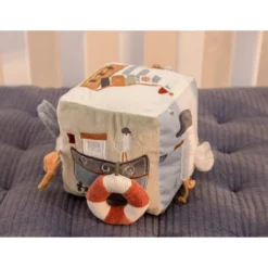 Little Dutch Soft Activity Cube - Sailors Bay -Kids Toy Shop 0016973 little dutch activity cube sailors bay sailors bay 5 1000