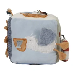 Little Dutch Soft Activity Cube - Sailors Bay -Kids Toy Shop 0016982 little dutch activity cube sailors bay sailors bay 12 1000