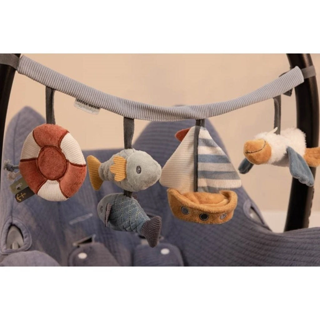 Little Dutch Stroller Toy Chain - Sailors Bay 5 Little Dutch Stroller Toy Chain - Sailors Bay - Image 5