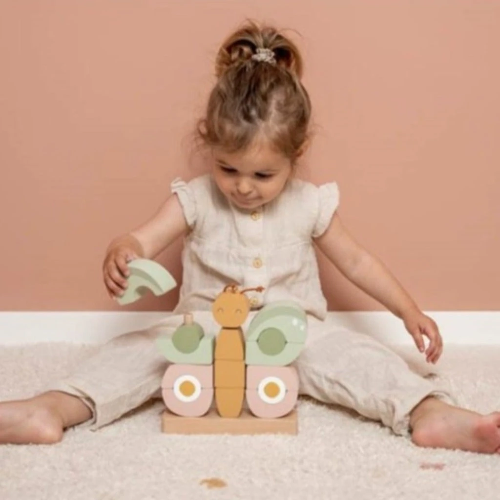 Little Dutch Butterfly Stacking Puzzle 5 Little Dutch Butterfly Stacking Puzzle - Image 5