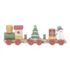 Little Dutch Wooden Stacking Train - Christmas