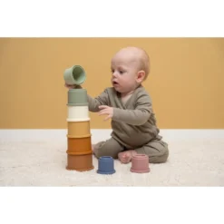 Little Dutch Stacking Cups - Vintage -Kids Toy Shop 0020844 stapelbekers vintage 1000