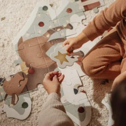 Little Dutch Christmas Jigsaw Puzzle XL -Kids Toy Shop 0021122 kerstpuzzel xl 1000 Copy