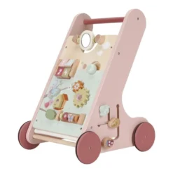 Kids Toy Shop 16 Little Dutch Multi-Activity Baby Walker - Flowers & Butterflies