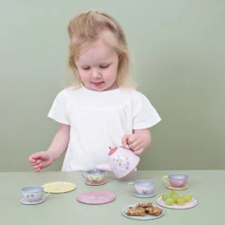 Little Dutch Tea Set - Flowers & Butterflies -Kids Toy Shop 2007675 120