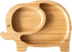 Eco Rascals Bamboo Suction Plate - Elephant -Kids Toy Shop 610YhU1loIL. AC SL1000