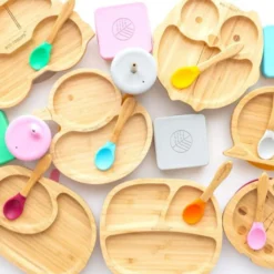 Eco Rascals Bamboo Suction Plate - Duck -Kids Toy Shop 61BewOVuz9L. AC SL1024