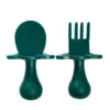 Grabease Ergonomic Utensils - Dark Green