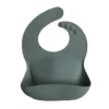 Mushie Silicone Bib - Cambridge Blue