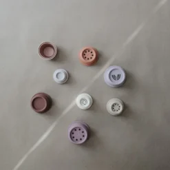 Mushie Petal Stacking Cups 6 Mushie Petal Stacking Cups -Kids Toy Shop 7O0A6732