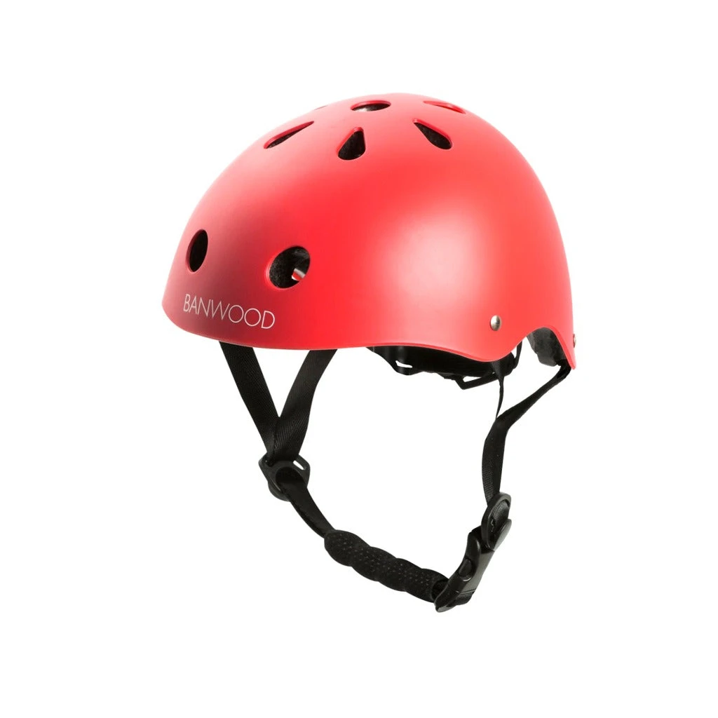 Banwood Classic Helmet - Matte Red (XS) 1 Banwood Classic Helmet - Matte Red (XS)