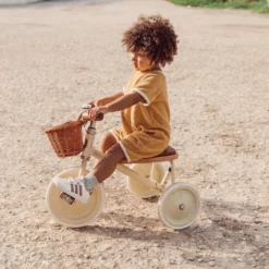 Banwood Trike - Cream -Kids Toy Shop BanwoodGonecamping 63