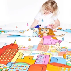 Candy Rain Quillow Blanket -Kids Toy Shop Candy Rain Quillow Blanket Bebelephant 1602189475