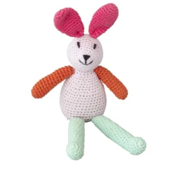 Crochet Musical Bunny Pink