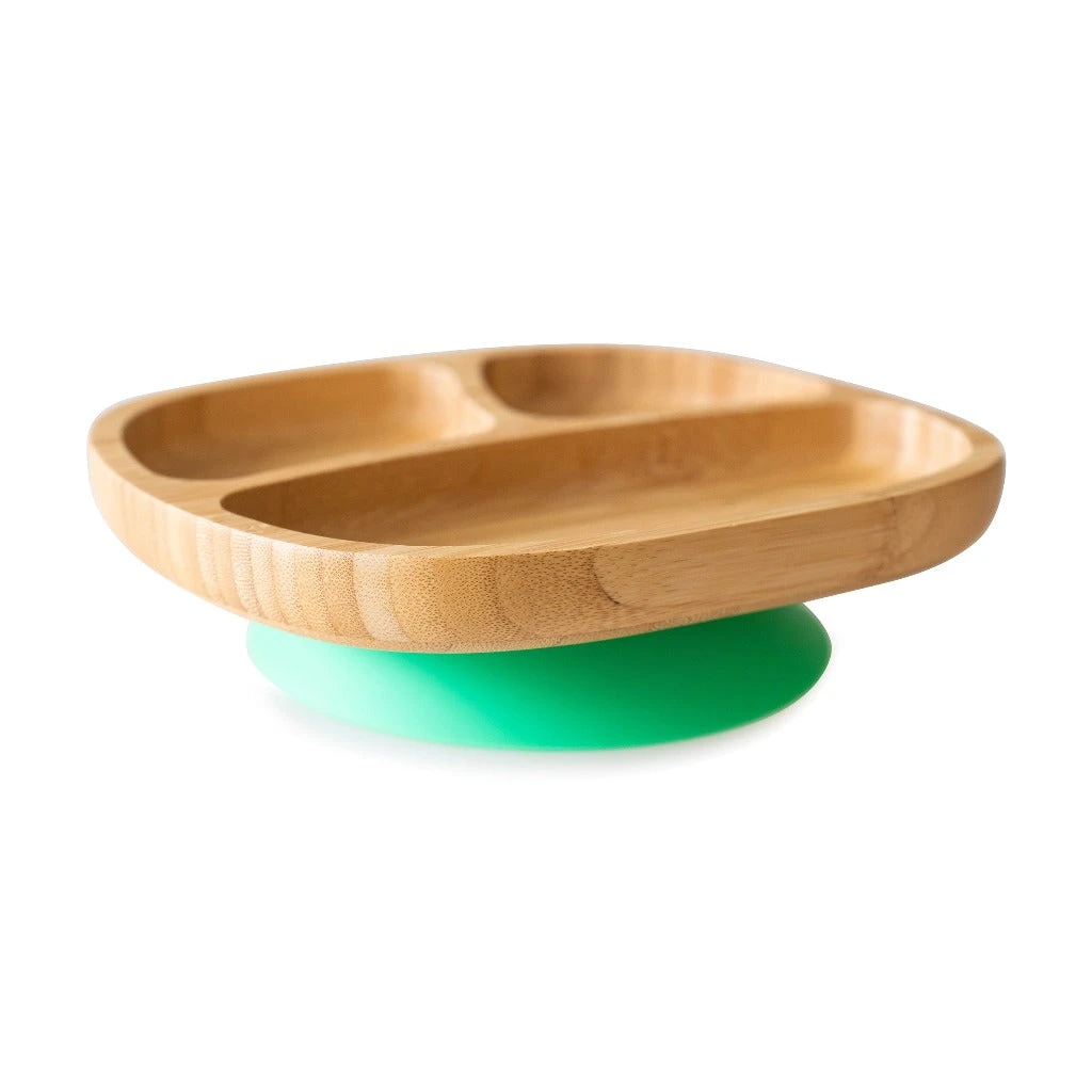 Eco Rascals Bamboo Suction Plate - Toddler 2 Eco Rascals Bamboo Suction Plate - Toddler - Image 2