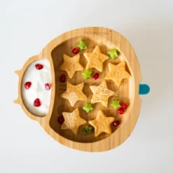 Eco Rascals Bamboo Suction Plate - Ladybird -Kids Toy Shop DSC08611