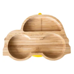 Eco Rascals Bamboo Suction Plate - Car 12 Eco Rascals Bamboo Suction Plate - Car -Kids Toy Shop DSC08627