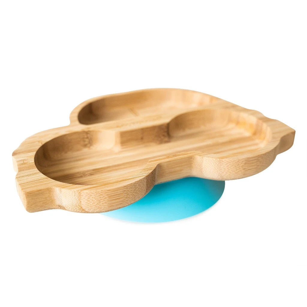 Eco Rascals Bamboo Suction Plate - Car 2 Eco Rascals Bamboo Suction Plate - Car - Image 2