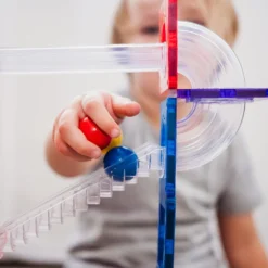 Connetix Tiles - Rainbow 92 Piece Ball Run Pack 34 Connetix Tiles - Rainbow 92 Piece Ball Run Pack -Kids Toy Shop DSC 1039 1