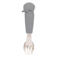 Eco Rascals Silicone Elephant Cutlery Set - Silver -Kids Toy Shop DSC 9071 Edit Edit