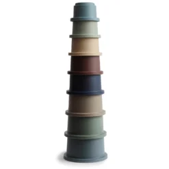Mushie Forest Stacking Cups