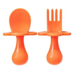 Grabease Ergonomic Utensils - Orange