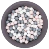 Larisa & Pumpkin Grey Ball Pit + Grey/Powder/White Balls