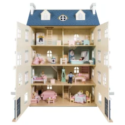 Le Toy Van Palace Doll House -Kids Toy Shop H152 palace house gold pink grey blue giant deluxe wooden dolls house open daisylane furniture family08.41.56