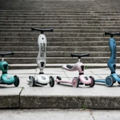 Scoot And Ride - Highway Kick 1 2in1 Scooter Steel -Kids Toy Shop HWK1 ASH STE ROS FOR MIXED01 435x435 1