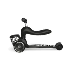 Scoot And Ride - Highway Kick 1 Lifestyle 2in1 Scooter Zebra -Kids Toy Shop HWK1L ZEBRA SEAT SIDEVIEW2 210621 01.122.18