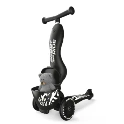 Scoot And Ride - Highway Kick 1 Lifestyle 2in1 Scooter Zebra -Kids Toy Shop HWK1L ZEBRA STAND TOYINSTORAGE 210621 01.122.26
