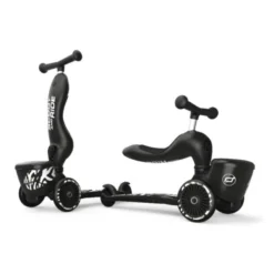 Scoot And Ride - Highway Kick 1 Lifestyle 2in1 Scooter Zebra