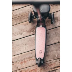 Scoot And Ride - Highway Kick 2 Scooter Reflective Rose -Kids Toy Shop HWK2L ROSE TOPVIEW02 p
