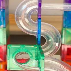 Connetix Tiles - Rainbow 92 Piece Ball Run Pack 26 Connetix Tiles - Rainbow 92 Piece Ball Run Pack -Kids Toy Shop IMG 6435