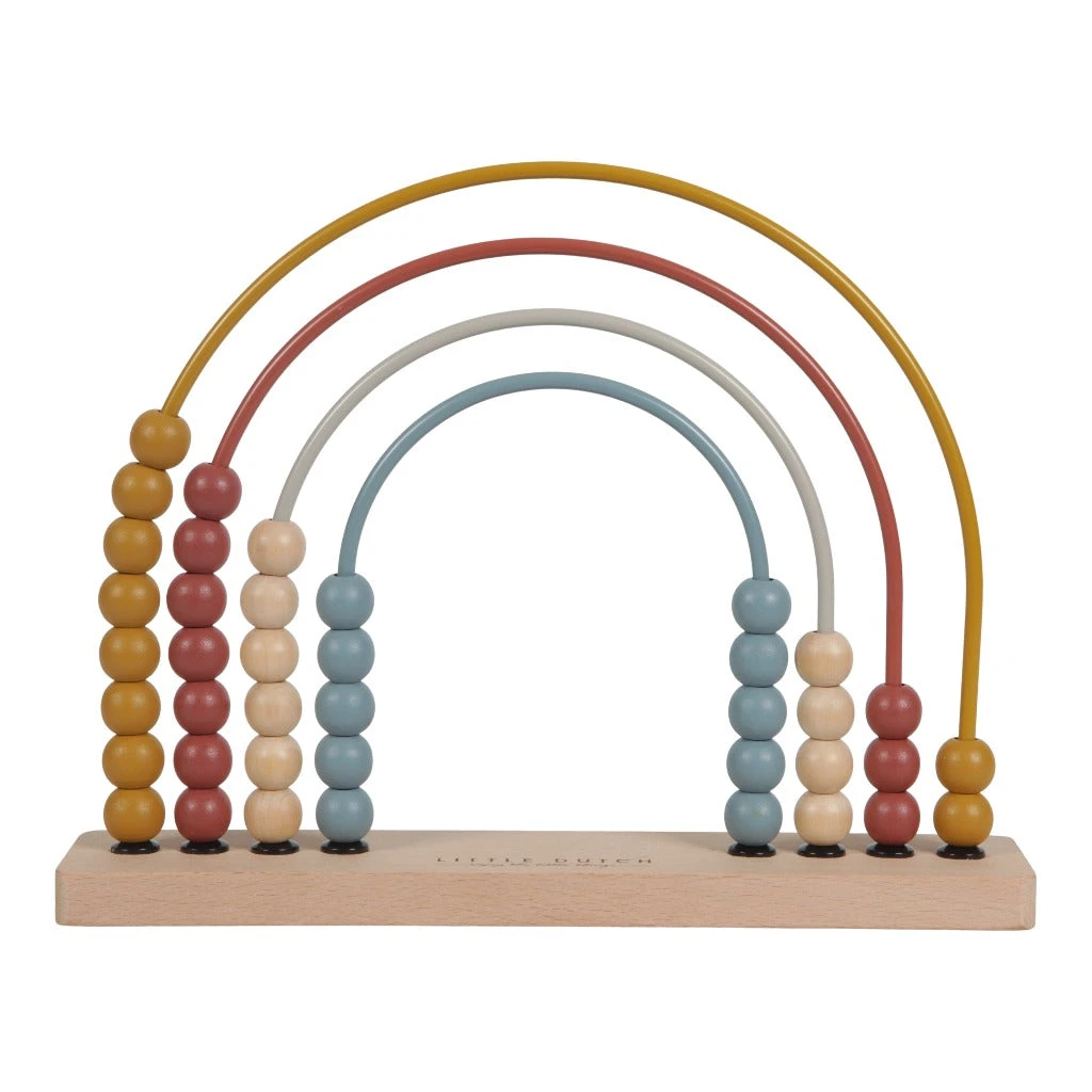 Little Dutch Rainbow Abacus - Pure & Nature 1 Little Dutch Rainbow Abacus - Pure & Nature
