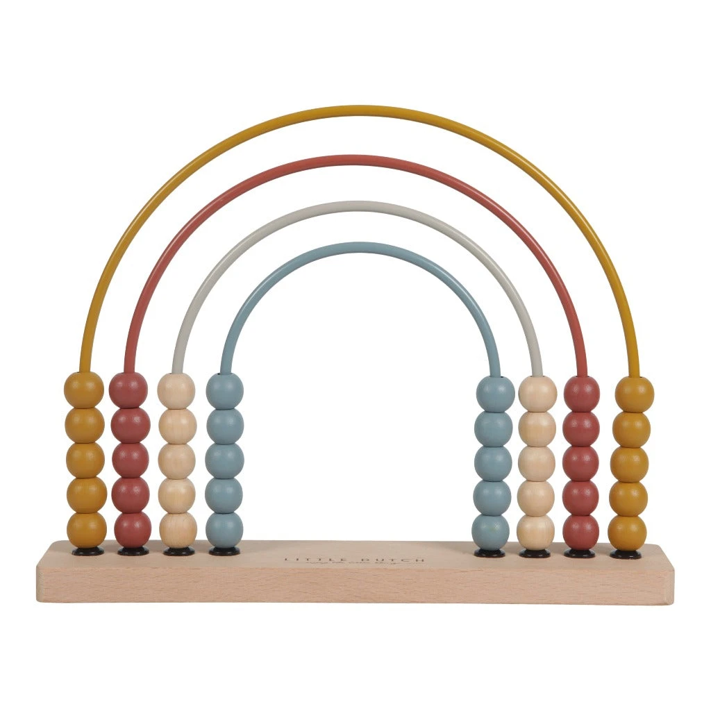 Little Dutch Rainbow Abacus - Pure & Nature 2 Little Dutch Rainbow Abacus - Pure & Nature - Image 2