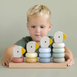 Little Dutch Stacker Little Goose Family -Kids Toy Shop LD7074 StackingRingsGoose 3