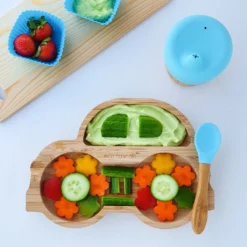 Eco Rascals Bamboo Suction Plate - Car 15 Eco Rascals Bamboo Suction Plate - Car -Kids Toy Shop LRM EXPORT 481639144316052 20191026 200206736