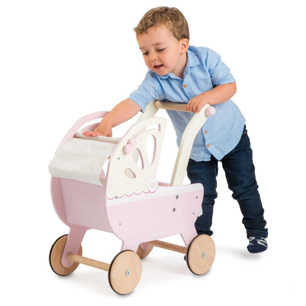 Le Toy Van Sweet Dreams Doll Pram 3 Le Toy Van Sweet Dreams Doll Pram - Image 3