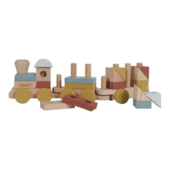 Little Dutch Wooden Stacking Train -Kids Toy Shop Little Dutch Wooden Stacking Train Little Dutch 1598482339