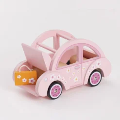 Le Toy Van Sophie's Car -Kids Toy Shop ME041 sophies car boot open suitcase inside